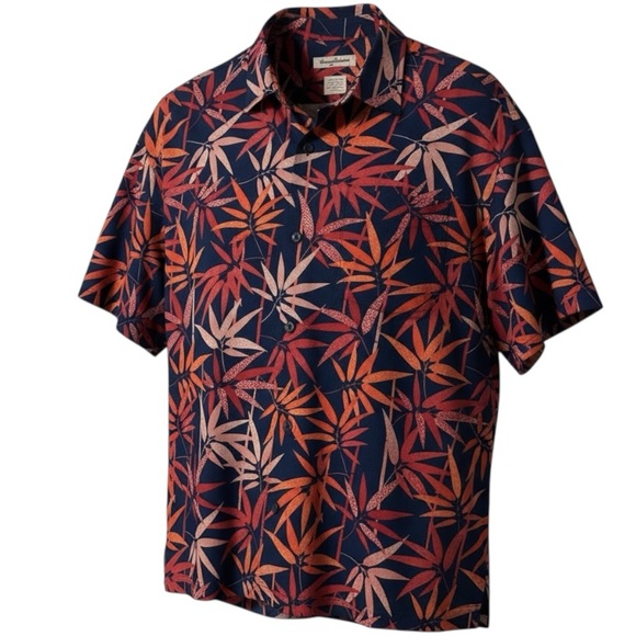 Tommy Bahama Other - Tommy Bahama "Breezy Bamboo" Silk Blend Camp Shirt - XL